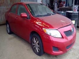 2010 TOYOTA COROLLA, RED, LE MODEL, 1.8L, AT.  Z26275